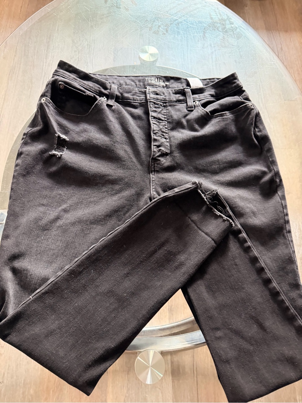 Time and Tru Black Skinny Jeans for Men